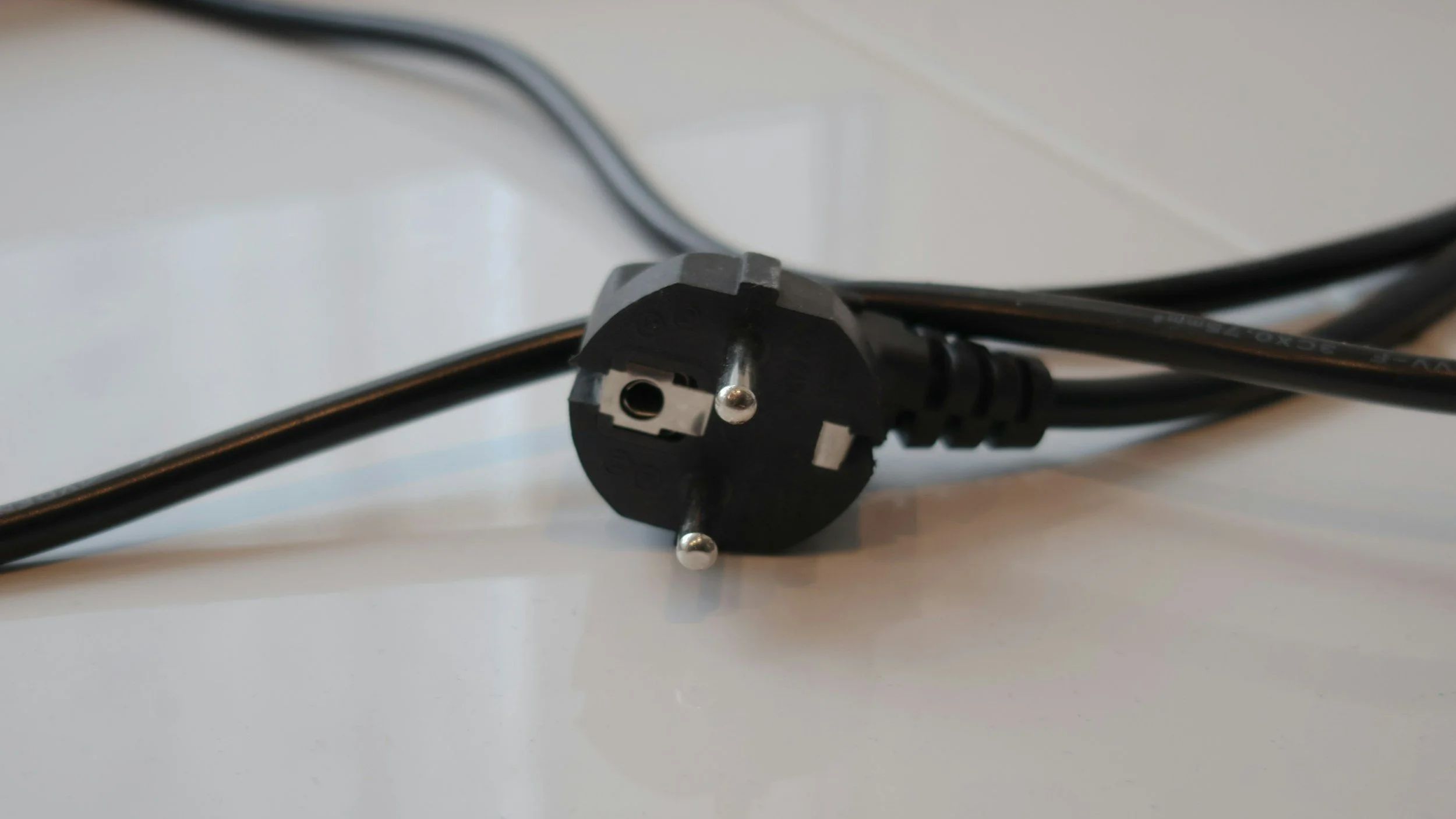 240V Euro plug pins and power cord connector contacts manufactured by Gebrema
